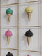 Set of 20 prop foam  Ice creams Decoration - 20 pcs holders