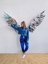 Angel 3D Wings, Low Poly Angel Wings, Wings wall Decoration
