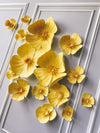 Set Of 15 Foam Simple Ranunculus Flowers