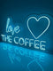 Love The Coffee LED Neon Sign