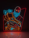 Viking Character LED Neon Sign