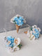 New Flowers Set of fake Ice Creams, Ice cream With flowers M Size, Fake Cone With Flowers