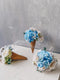 New Flowers Set of fake Ice Creams, Ice cream With flowers M Size, Fake Cone With Flowers