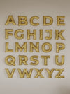 Benutzerdefinierte Buchstaben, gefälschte Ballonbuchstaben, personalisierte Balloninitialen, Ballonalphabet, Krippenwandbuchstaben, Café-Wandbuchstaben