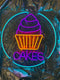 Cake Led Neon Sign